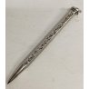 ANTICA MATITA Art Nuoveau ARGENTO 800 epoca 1900 OLD SILVER MECHANICAL PENCIL