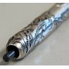 ANTICA MATITA Art Nuoveau ARGENTO epoca 1800 ANCIENT SILVER PROPELLING PENCIL