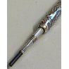 ANTICA MATITA Art Nuoveau ARGENTO epoca 1800 ANCIENT SILVER PROPELLING PENCIL