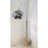 LAMPADA DA TERRA SALOTTO AD ARCO DESIGN ANNI 70 STILE ACHILLE CASTIGLIONI VINTAG