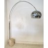 LAMPADA DA TERRA SALOTTO AD ARCO DESIGN ANNI 70 STILE ACHILLE CASTIGLIONI VINTAG
