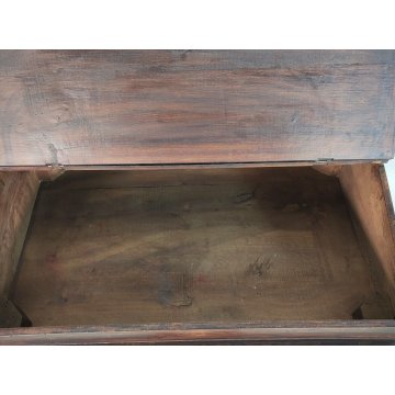 ANTICA ETAGERE scrittoio LEGGIO legno noce COLONNE TORNITE Luigi XVI epoca '800