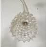 RARISSIMO LAMPADARIO ERCOLE BAROVIER TOSO ANNI 40 VETRO BUGNATO MURANO ROSTRATO