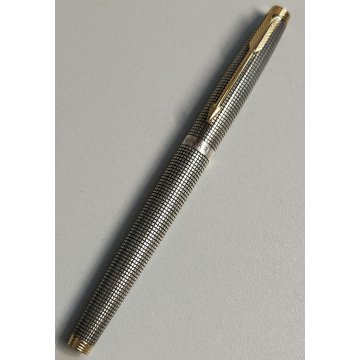 PENNA STILOGRAFICA Parker 75 Cesellata ARGENTO 925 STERLING SILVER FOUNTAIN PEN