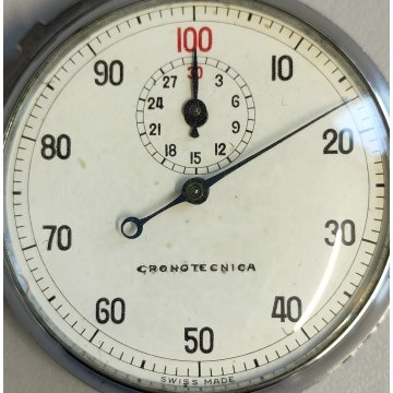 Cronotecnica CRONOMETRO TASCA VINTAGE anni 70 OLD POCKET WATCH CHRONOMETER sport