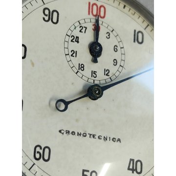 Cronotecnica CRONOMETRO TASCA VINTAGE anni 70 OLD POCKET WATCH CHRONOMETER sport