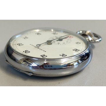 Cronotecnica CRONOMETRO TASCA VINTAGE anni 70 OLD POCKET WATCH CHRONOMETER sport
