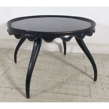 ANTICO TAVOLO TAVOLINO FUMO COFFE TABLE DESIGN PAOLO BUFFA SALOTTO BUFFA VINTAGE