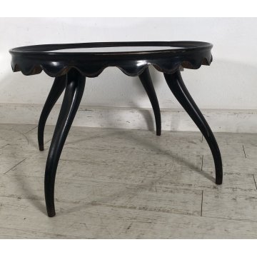 ANTICO TAVOLO TAVOLINO FUMO COFFE TABLE DESIGN PAOLO BUFFA SALOTTO BUFFA VINTAGE