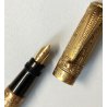ANTICA PENNA STILOGRAFICA RETRATTILE Everest ORO 18 kr SAFETY OLD FOUNTAIN PEN