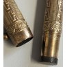 ANTICA PENNA STILOGRAFICA RETRATTILE Everest ORO 18 kr SAFETY OLD FOUNTAIN PEN
