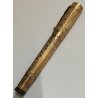 ANTICA PENNA STILOGRAFICA RETRATTILE Everest ORO 18 kr SAFETY OLD FOUNTAIN PEN