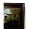 ANTICO QUADRO DIPINTO PAESAGGIO CAMPAGNA CASALI TOSCANA FIRMATO MACCHIAIOLO '900
