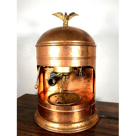 Macchina caffè VINTAGE Victoria Arduino RAME MARTELLATO MODERNARIATO ANNI '50