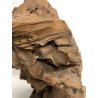 ANTICA SCULTURA TERRACOTTA Nico Venzo FIGURA GIOVANE DONNA ROMANTICISMO '900
