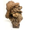 ANTICA SCULTURA TERRACOTTA Nico Venzo FIGURA GIOVANE DONNA ROMANTICISMO '900