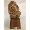 ANTICA SCULTURA TERRACOTTA Nico Venzo FIGURA GIOVANE DONNA ROMANTICISMO '900