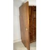 ARMADIO ART DECO ANNI 30/40 LEGNO NOCE RADICA BIGLIA MOBILI CANTU DISPENSA EPOCA