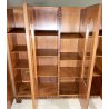 ARMADIO VETRINA ART DECO ANNI 30 LEGNO NOCE RADICA BIGLIA MOBILI CANTU DISPENSA