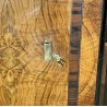 ARMADIO VETRINA ART DECO ANNI 30 LEGNO NOCE RADICA BIGLIA MOBILI CANTU DISPENSA