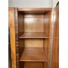 ARMADIO VETRINA ART DECO ANNI 30 LEGNO NOCE RADICA BIGLIA MOBILI CANTU DISPENSA