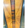 ARMADIO VETRINA ART DECO ANNI 30 LEGNO NOCE RADICA BIGLIA MOBILI CANTU DISPENSA