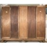 ARMADIO VETRINA ART DECO ANNI 30 LEGNO NOCE RADICA BIGLIA MOBILI CANTU DISPENSA