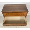 ANTICO COMO DIRETTORIO 2 CASSETTI LEGNO NOCE 1800 CASSETTONE EPOCA GUARDAROBA