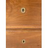 ANTICO COMO DIRETTORIO 2 CASSETTI LEGNO NOCE 1800 CASSETTONE EPOCA GUARDAROBA