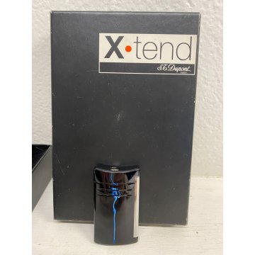 nuovo accendino antivento S T DUPONT Paris X tend ricarica scatola lighter 2007