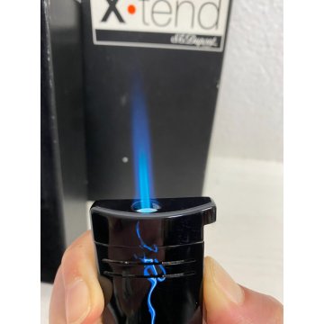 nuovo accendino antivento S T DUPONT Paris X tend ricarica scatola lighter 2007