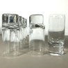 SET 6 BICCHIERI VINTAGE LIQUORE DESIGN Zanuso mod. PITAGORA Arnolfo di Cambio