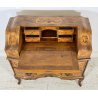 ANTICO MOBILE RIBALTA SCRITTOIO INTARSIATO LEGNO PRIMI 1900 SECRETAIRE LASTRONAT