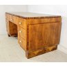 SCRIVANIA MOBILI CANTU SCRITTOIO ART DECO ANNI 30/40 LEGNO NOCE RADICA BIGLIA