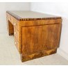SCRIVANIA MOBILI CANTU SCRITTOIO ART DECO ANNI 30/40 LEGNO NOCE RADICA BIGLIA