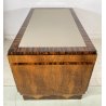 SCRIVANIA MOBILI CANTU SCRITTOIO ART DECO ANNI 30/40 LEGNO NOCE RADICA BIGLIA