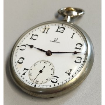ANTICO OROLOGIO TASCA Omega EPOCA 900 cal 40.6L T2.15P TASCHINO Old Pocket Watch