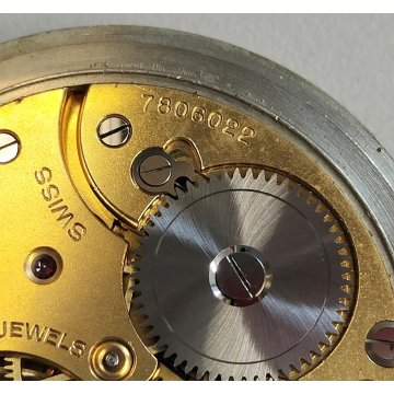 ANTICO OROLOGIO TASCA Omega EPOCA 900 cal 40.6L T2.15P TASCHINO Old Pocket Watch