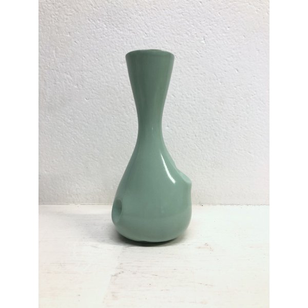 BASE LAMPADA VINTAGE CERAMICA DESIGN Antonia Campi C231 Lavenia VERDE ACQUA  '50s