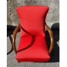 SALOTTO DIVANO POLTRONA DESIGN VINTAGE ANNI 60 STOFFA LEGNO SOFA ARMCHAIR EPOCA