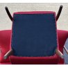 SALOTTO DIVANO POLTRONA DESIGN VINTAGE ANNI 60 STOFFA LEGNO SOFA ARMCHAIR EPOCA