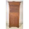 ANTICO SECRETAIRE RIBALTA MASCHERONE CASSAFORTE LEGNO NOCE FINE 1800 SICUREZZA