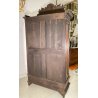 ANTICO ARMADIO VETRINA BAROCCO MASCHERONE FINE 1800 MOBILE DISPENSA GUARDAROBA