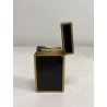 ACCENDINO TASCA St Dupont LACCA CINESE Paris France VINTAGE GOLD LIGHTER BRIQUET