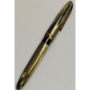 ANTICA PENNA STILOGRAFICA Verbana ANNI 40 celluloide marmorizzata FOUNTAIN PEN