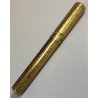 ANTICA PENNA STILOGRAFICA stile Trench Art EPOCA 1900 cesellata OLD FOUNTAIN PEN