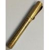 ANTICA PENNA STILOGRAFICA stile Trench Art EPOCA 1900 cesellata OLD FOUNTAIN PEN