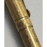 ANTICA PENNA STILOGRAFICA stile Trench Art EPOCA 1900 cesellata OLD FOUNTAIN PEN