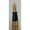 ANTICA PENNA STILOGRAFICA stile Trench Art EPOCA 1900 cesellata OLD FOUNTAIN PEN