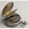 ANTICO OROLOGIO TASCA epoca 1900 ARGENTO 800 Remontoir Cylindre OLD POCKET WATCH